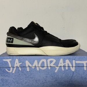 Nike JA 1 We Ain't Ducking No Smoke Grey Black Sneakers DR8785-002 Men’s Size 12